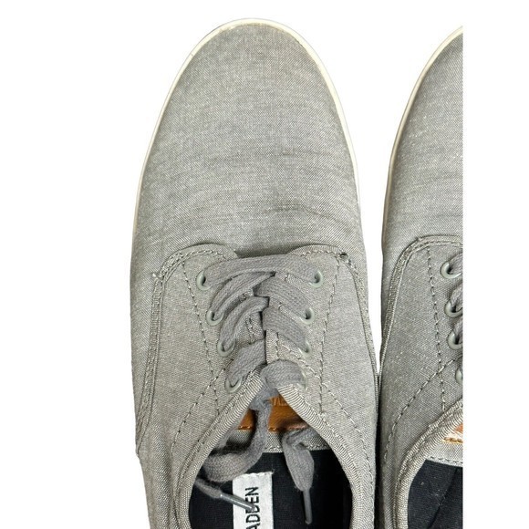 Steve Madden Men's Fenta Fashion Sneaker Gray Fabric 9M - Picture 5 of 13